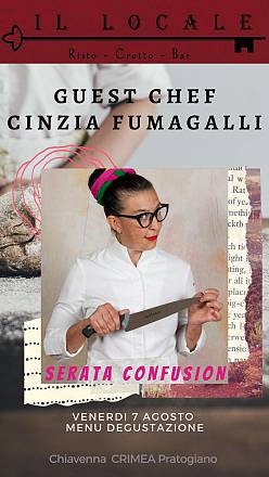 Cena a sorpresa con cinzia fumagalli